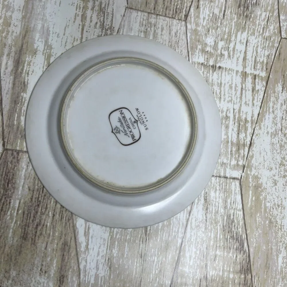 (1) Noritake‎ Bread & Butter Plate Sunglow 9042 Vintage 1970s Retro MCM